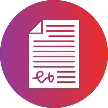 Vector Design Documents Icon Style