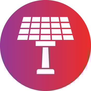 Vector Design Solar Icon Style