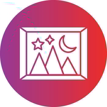 Vector Design Picture Frame Icon Style