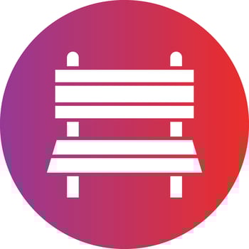 Vector Design Bench Icon Style