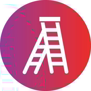 Vector Design Ladder Icon Style