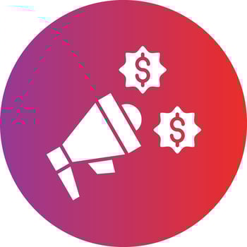 Vector Design Promotion Icon Style