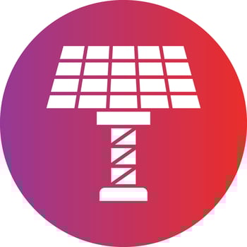 Vector Design Solar Panel Icon Style