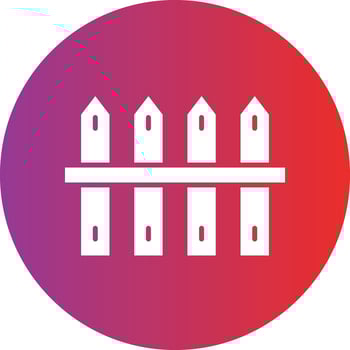 Vector Design Fence Icon Style