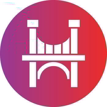 Vector Design Bridge Icon Style