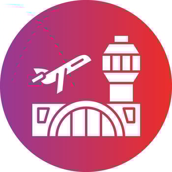 Vector Design Airport Icon Style