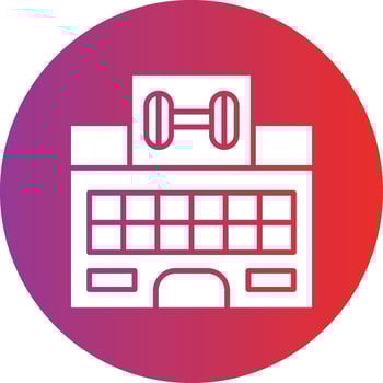Vector Design Gym Icon Style