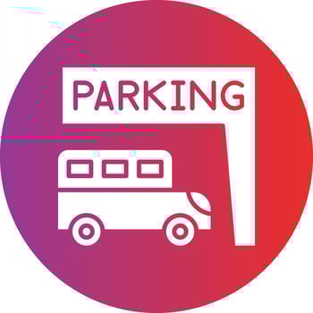 Vector Design Parking Icon Style