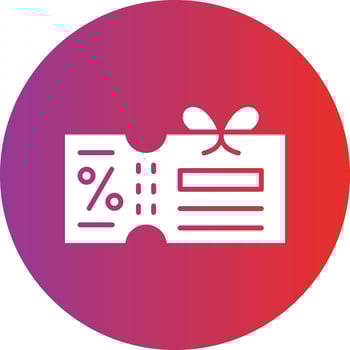 Vector Design Voucher Icon Style