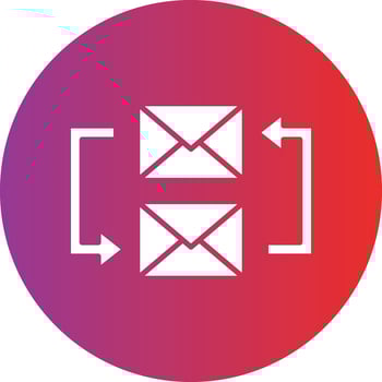 Vector Design Exchange Mails Icon Style