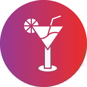 Vector Design Cocktail Icon Style