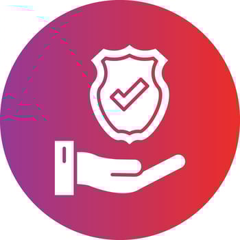Vector Design Insurance Icon Style