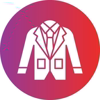 Vector Design Wedding Men Suit Icon Style