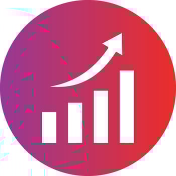 Vector Design Growth Icon Style