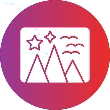 Vector Design Photo Icon Style