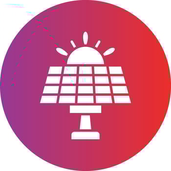 Vector Design Solar Energy Icon Style