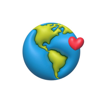 Earth Day. International Mother Earth Day. 3d save earth icon illustration png