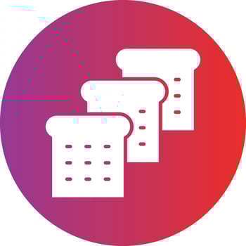 Vector Design Bread Icon Style