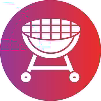 Vector Design Grill Icon Style