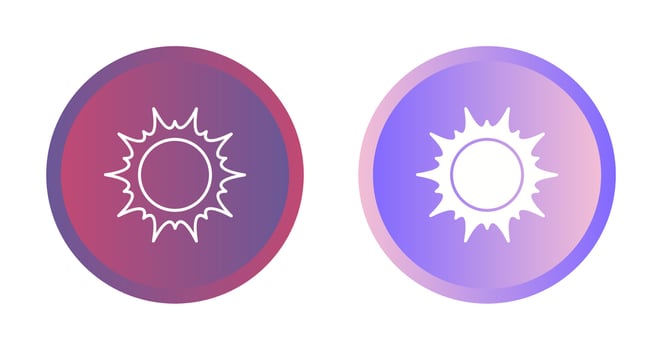 Sun Vector Icon