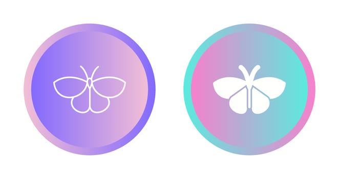Butterfly Vector Icon