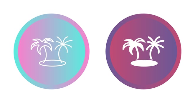 Island Vector Icon