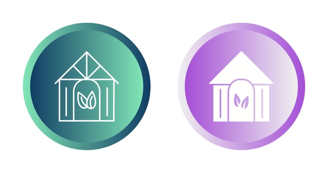Eco friendly Building Vector Icon