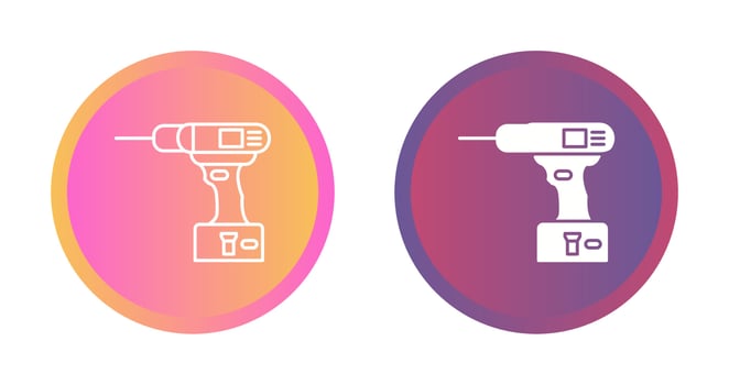Drilling Machine Vector Icon