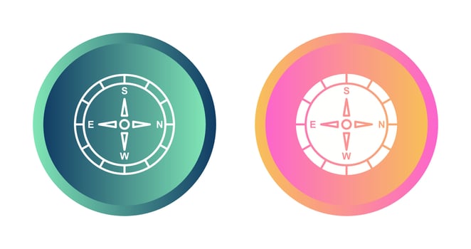 Compass Vector Icon