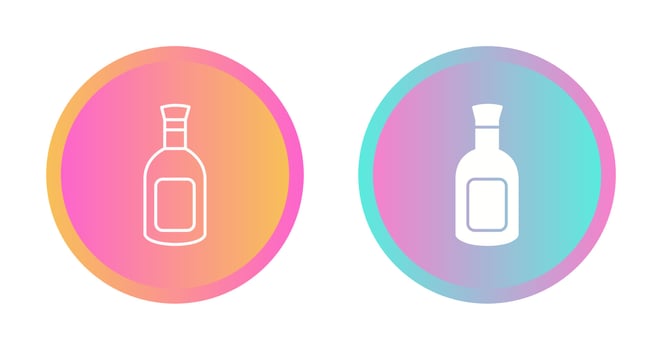 Drink Bottle Vector Icon