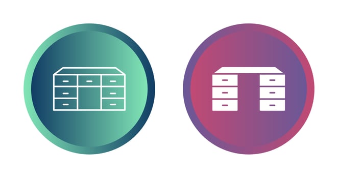 Shelves Cabinet Vector Icon