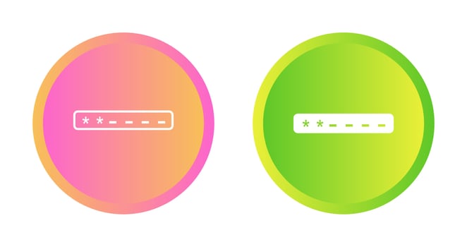 Enter Passcode Vector Icon