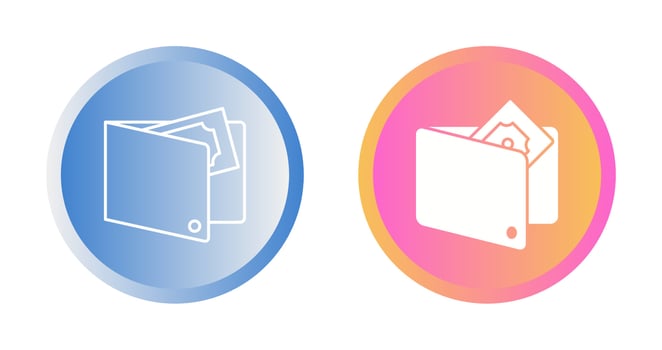 Money Talk Vector Icon