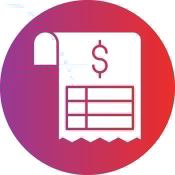 Vector Design Invoice Icon Style