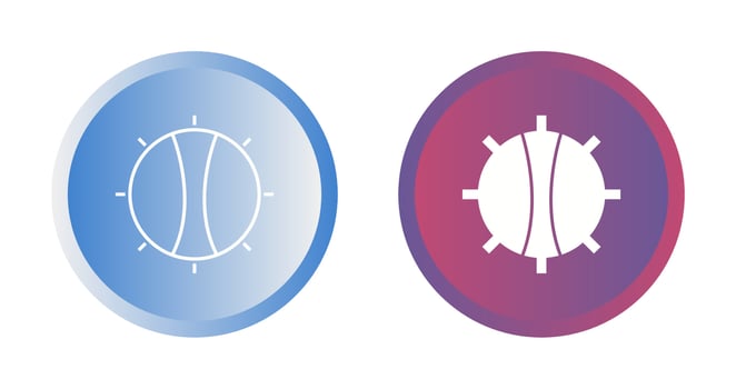 Temperature Knob Vector Icon
