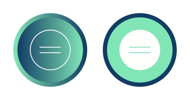 Equal To Vector Icon