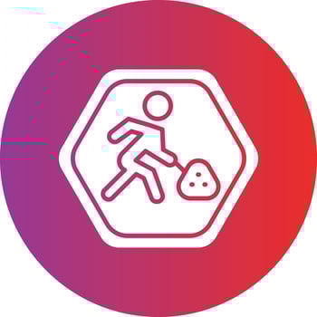Vector Design Road Work Icon Style