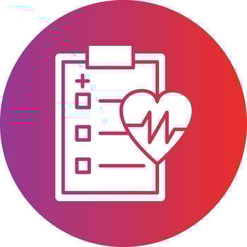 Vector Design Medical Report Icon Style