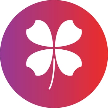 Vector Design Clover Icon Style