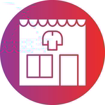 Vector Design Clothing Store Icon Style