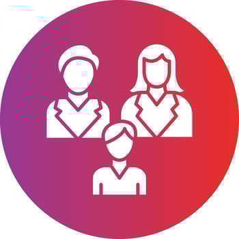 Vector Design Family Icon Style