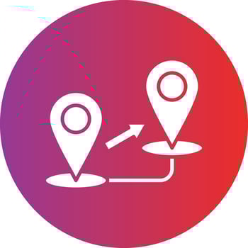 Vector Design Migration Icon Style