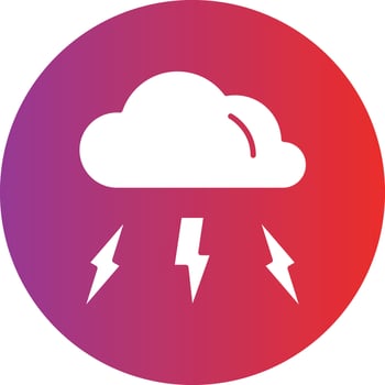 Vector Design Storm Icon Style