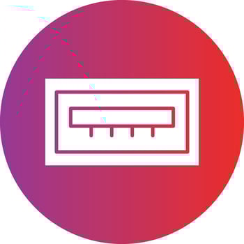 Vector Design USB port Icon Style