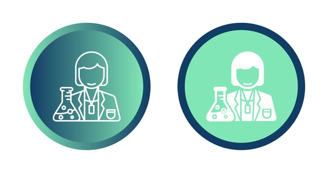 Scientist Vector Icon