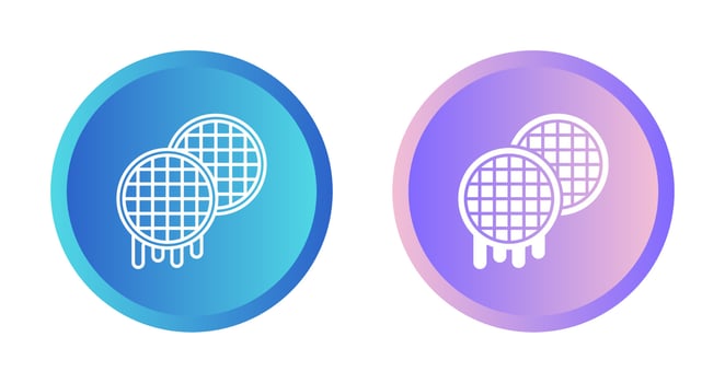 Waffle Vector Icon