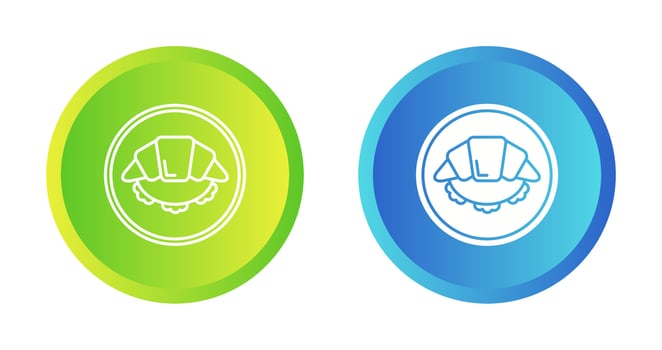 Croissant Vector Icon
