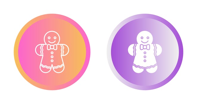 Gingerbread Vector Icon
