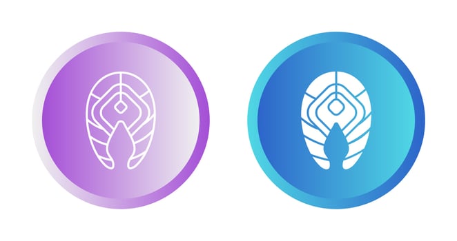 Salmon Vector Icon