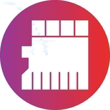 Vector Design Sd Card Icon Style